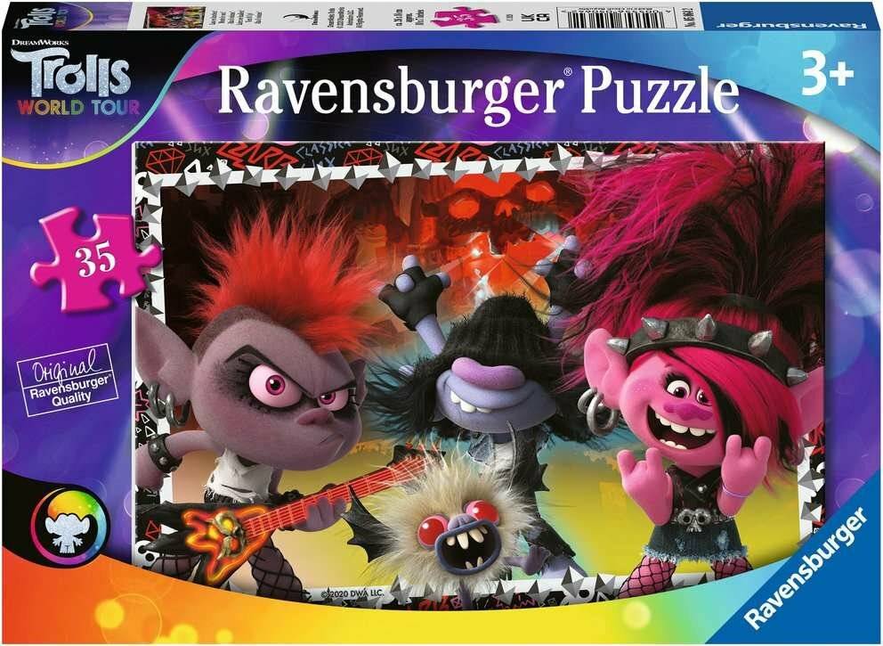 RAVENSBURGER Trolls World Tour Puzzle 35 Teile
