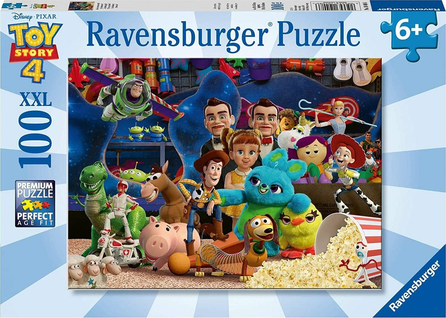 RAVENSBURGER Puzzle Toy Story 4: Rettung XXL 100 Teile