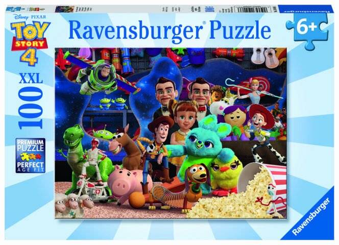 RAVENSBURGER Puzzle Toy Story 4: Rettung XXL 100 Teile