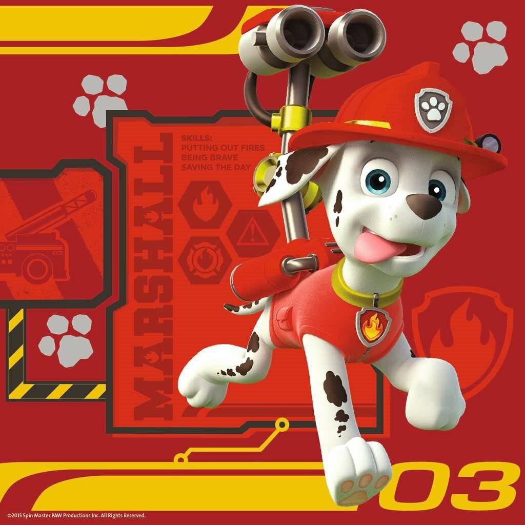 RAVENSBURGER Puzzle Paw Patrol 3in1 (25,36,49 Teile)