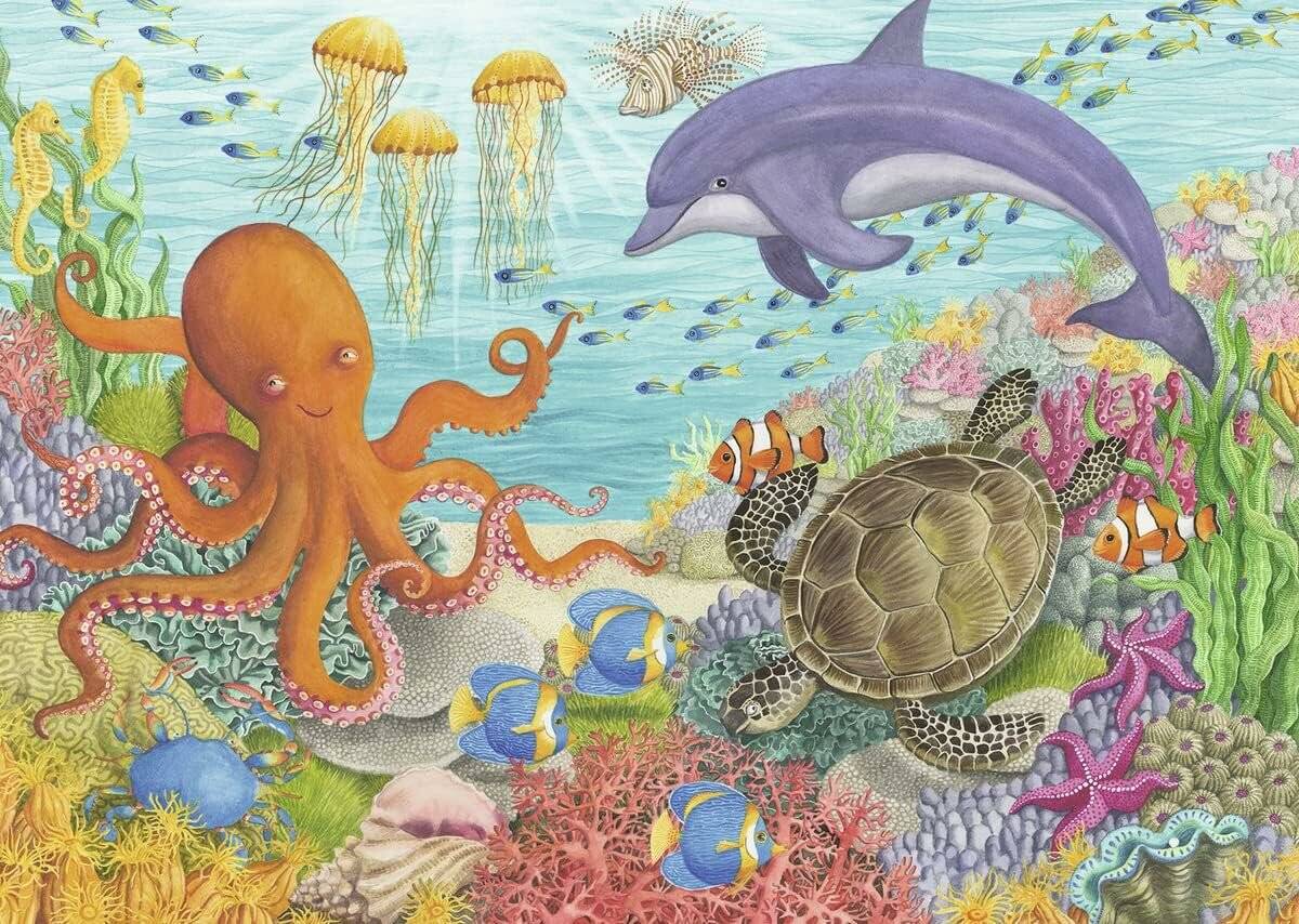 RAVENSBURGER Ocean Friends Puzzle 35 Teile