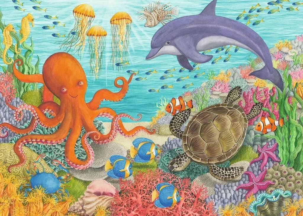 RAVENSBURGER Ocean Friends Puzzle 35 Teile