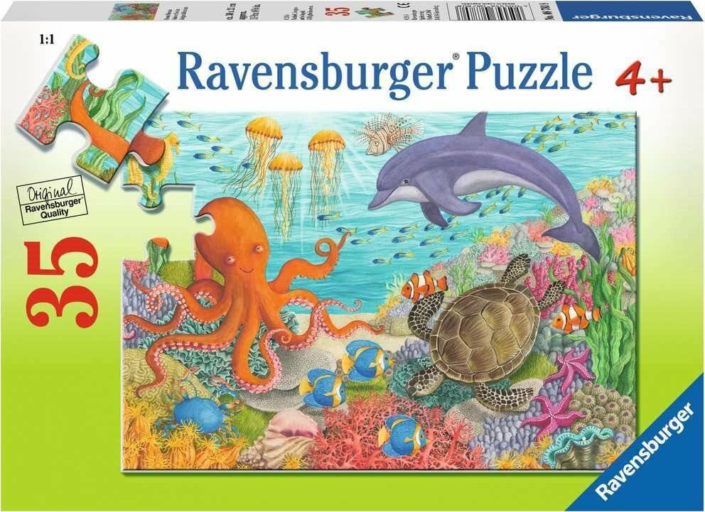 RAVENSBURGER Ocean Friends Puzzle 35 Teile