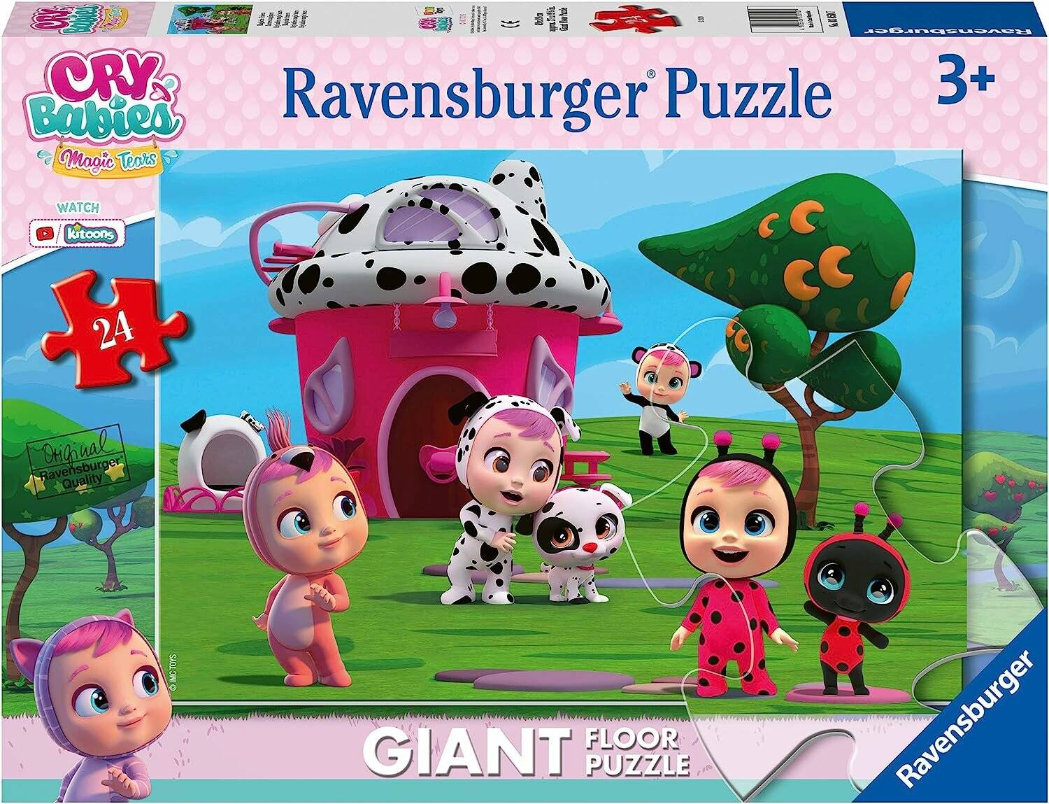 RAVENSBURGER Cry Babies Magische Tränen Großes Bodenpuzzle 24 Teile