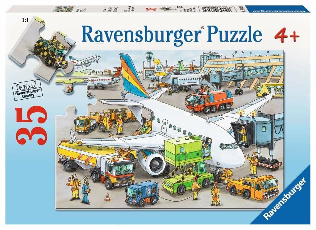RAVENSBURGER Busy Airport Puzzle 35 Teile