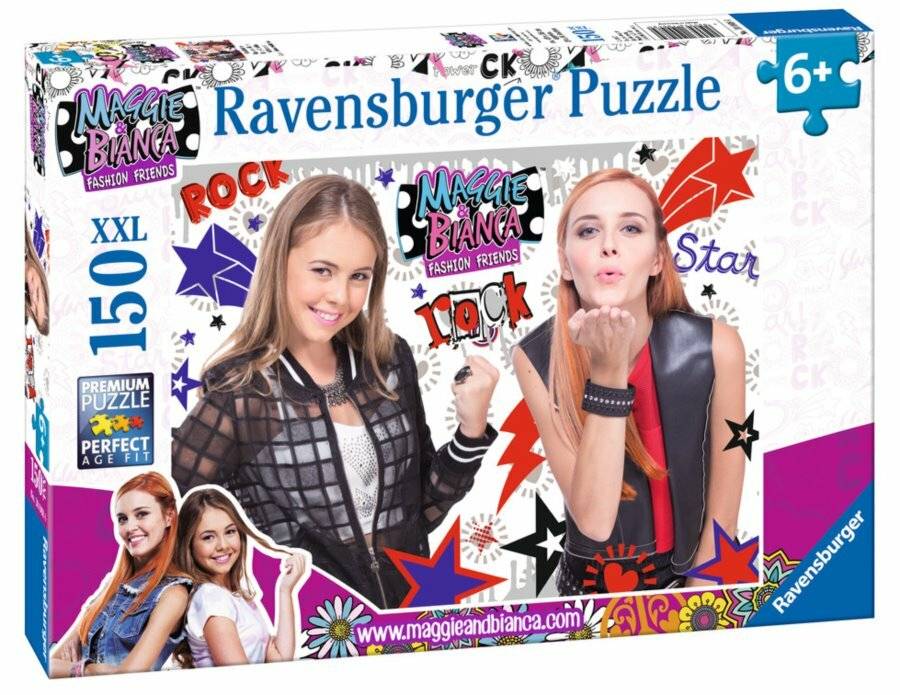 RAVENSBURGER Puzzle Maggie und Bianca: Rockers XXL 150 Teile