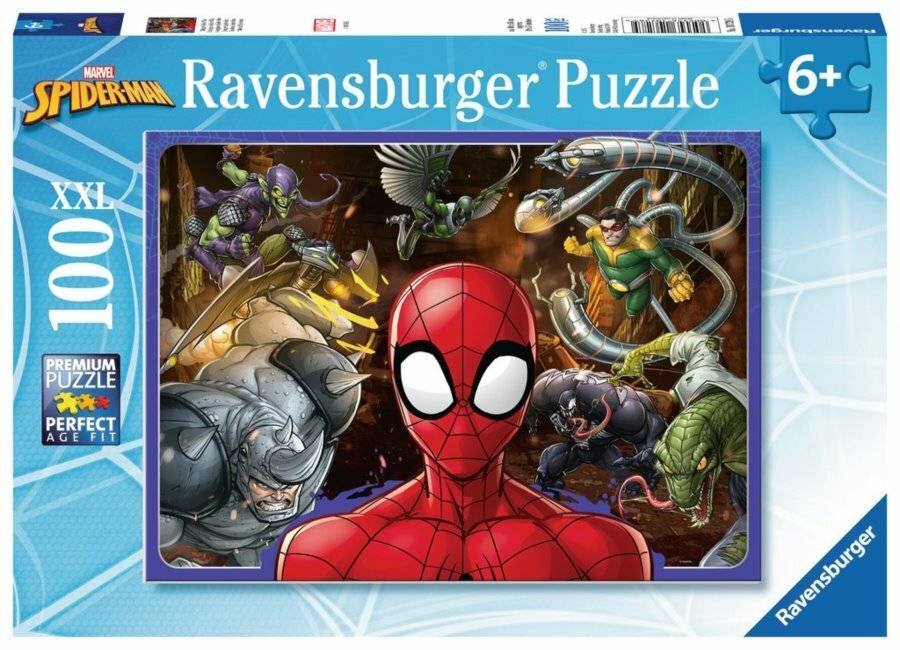 RAVENSBURGER Puzzle Fearless Spiderman XXL 100 Teile