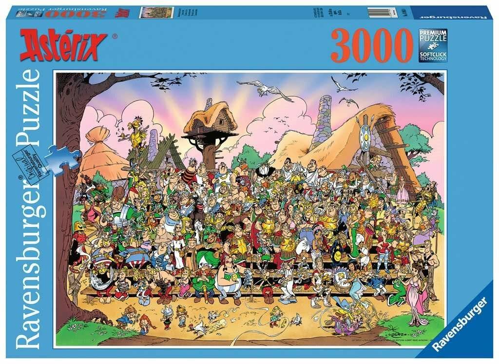 RAVENSBURGER Puzzle Asterix und Obelix: Familienfoto 3000 Teile