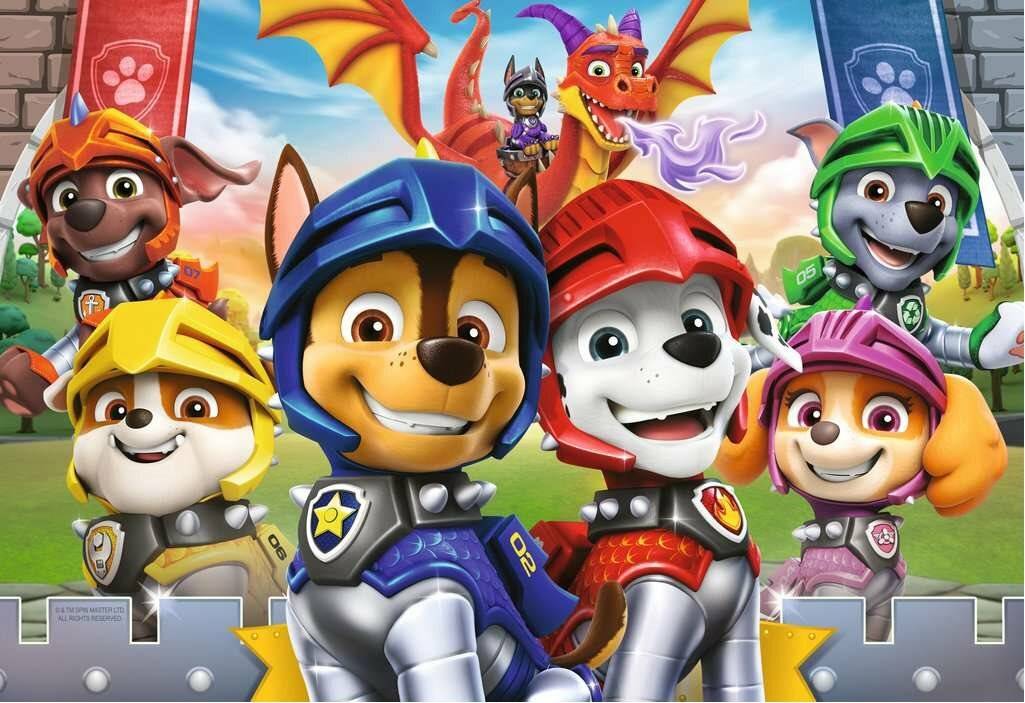 RAVENSBURGER Puzzle Paw Patrol: Rettungs-Ritter 35 Stück