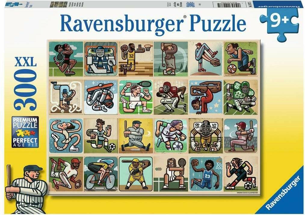 RAVENSBURGER Puzzle Amazing Athletes XXL 300 Teile