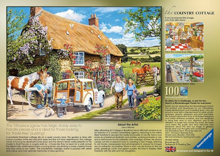 RAVENSBURGER Landhauspuzzle 100 Teile