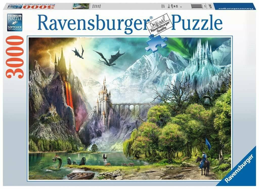RAVENSBURGER Drachenherrschaft Puzzle 3000 Teile