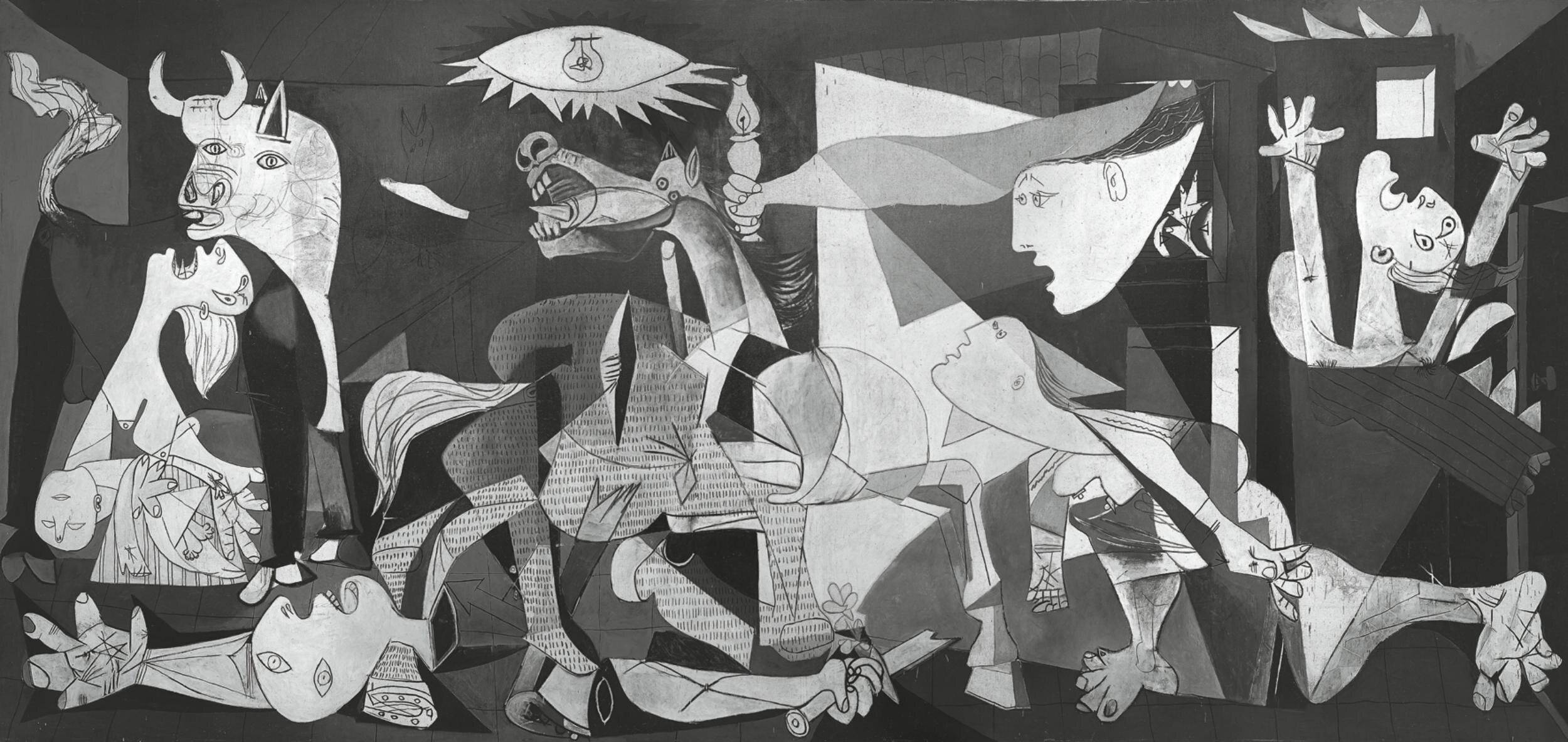 RAVENSBURGER Puzzle Art Collection: Guernica, 1937, 2000 Teile