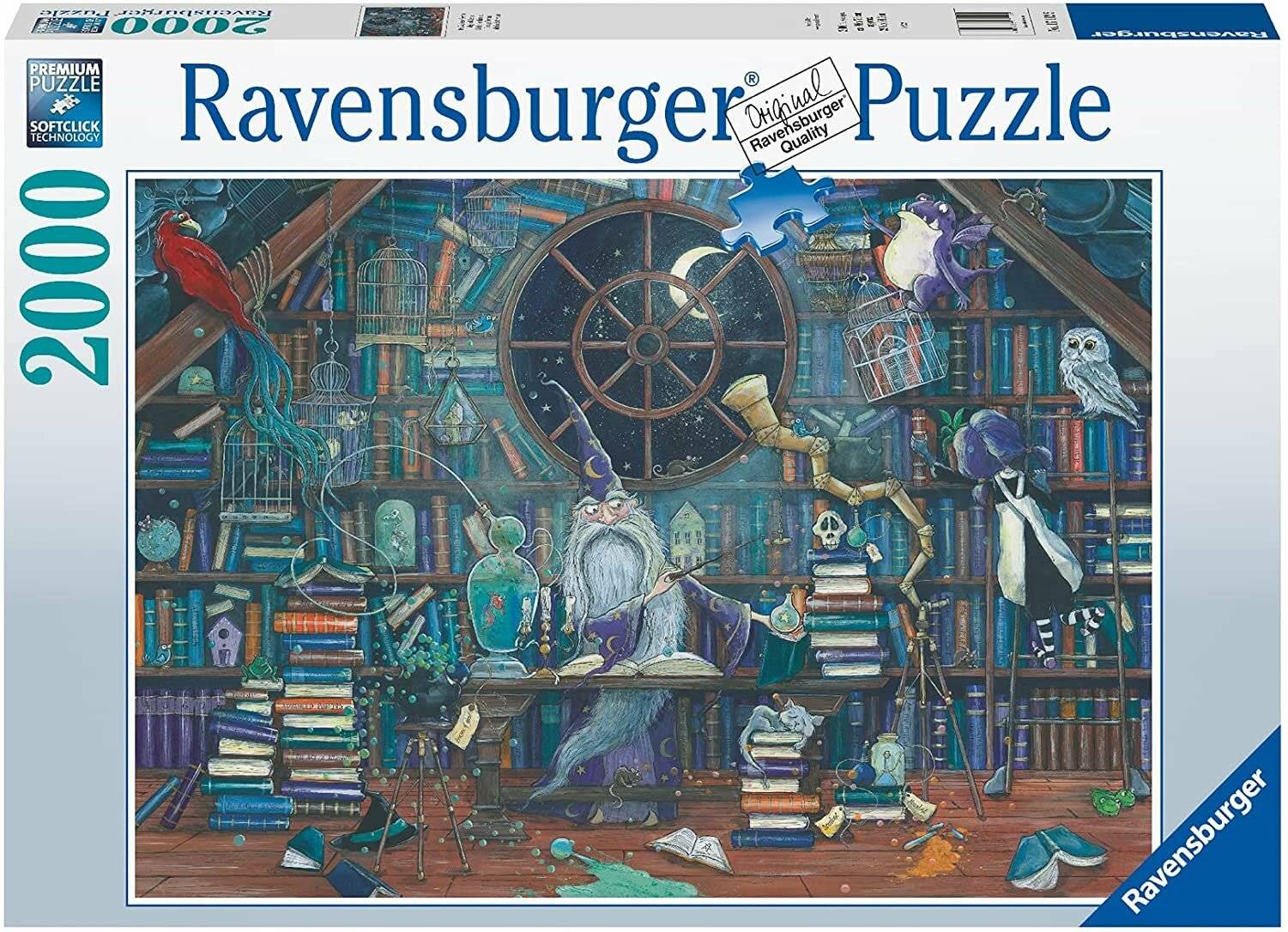 RAVENSBURGER Merlin der Zauberer Puzzle 2000 Teile