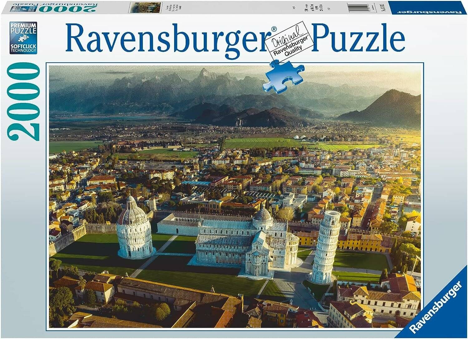 RAVENSBURGER Puzzle Pisa, Italien 2000 Teile