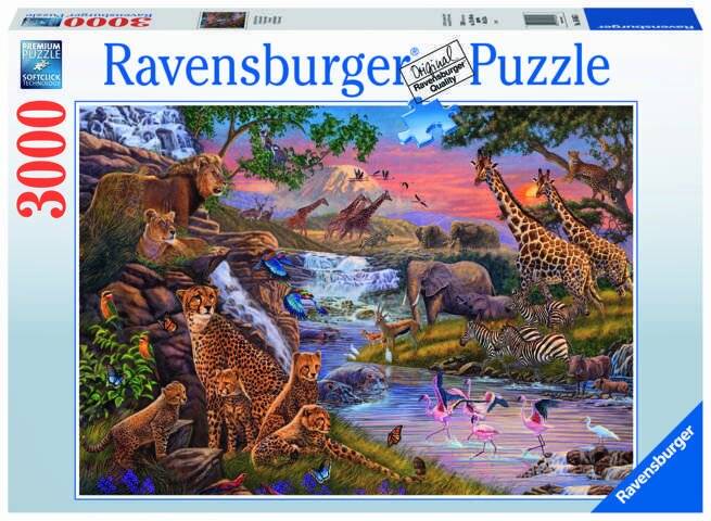RAVENSBURGER Tierreich Puzzle 3000 Teile