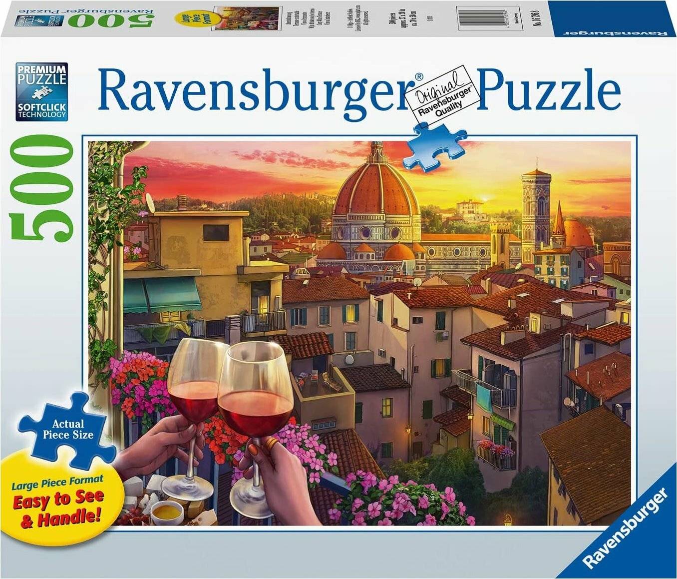 RAVENSBURGER Puzzle Gemütliche Orte: Terrasse in Florenz XXL 500 Stück