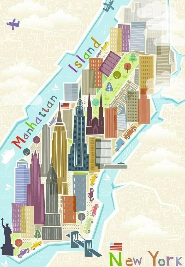 RAVENSBURGER Puzzle Moment: New York 99 Teile