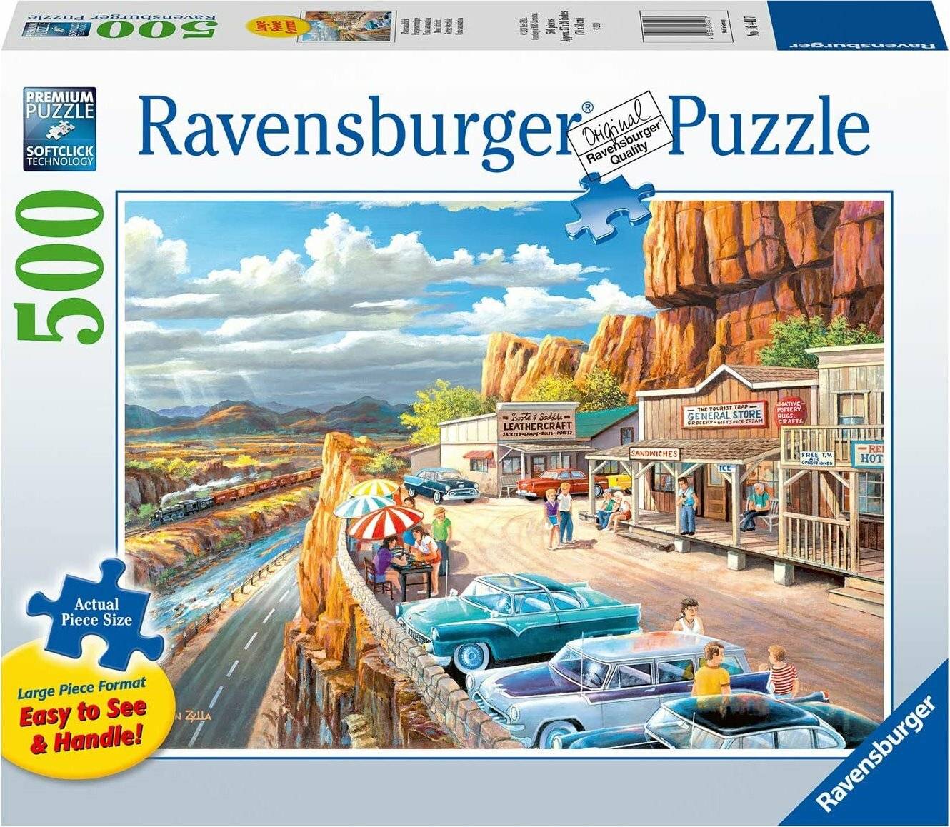 RAVENSBURGER Puzzle Bus Stop XXL 500 Teile