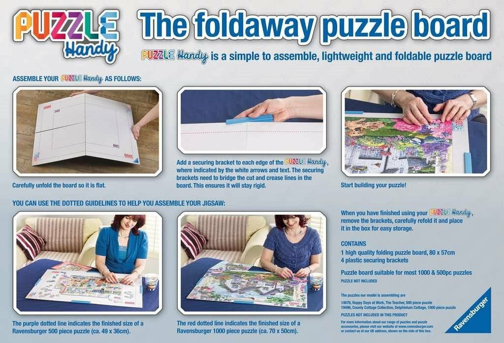 RAVENSBURGER Faltmatte Puzzle Handy 1000 Teile