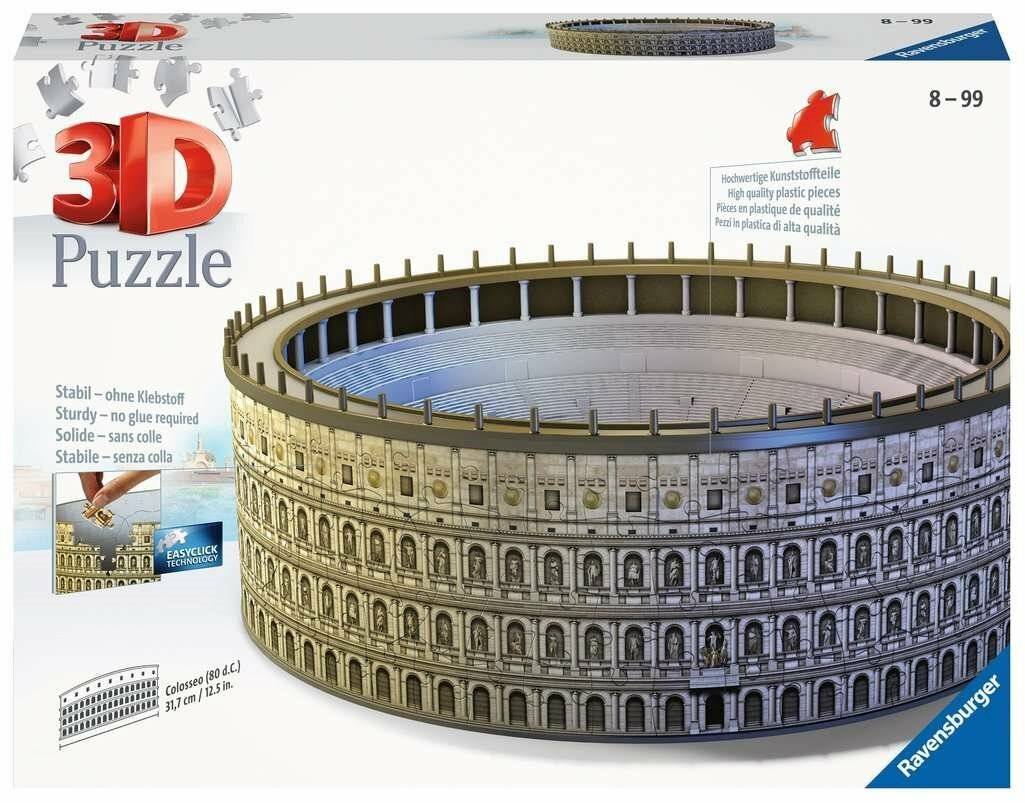 RAVENSBURGER 3D-Puzzle Kolosseum, Rom 216 Stück