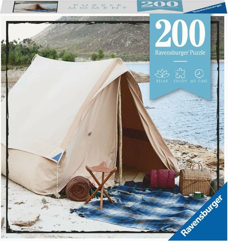 RAVENSBURGER Puzzle Moment: Camping 200 Teile