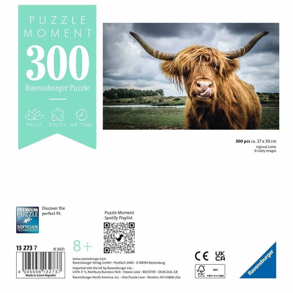 RAVENSBURGER Puzzle Moment: Hochlandrinder 300 Teile