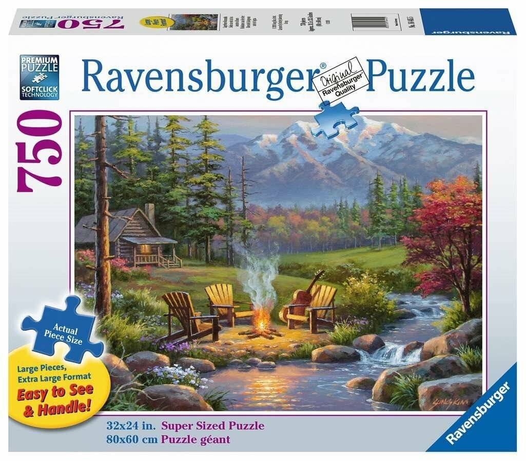 RAVENSBURGER Puzzle Königreich am Fluss XL 750 Teile