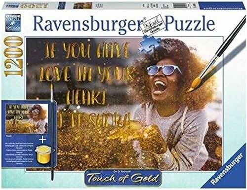 RAVENSBURGER Puzzle Touch of Gold Show Love 1200 Teile