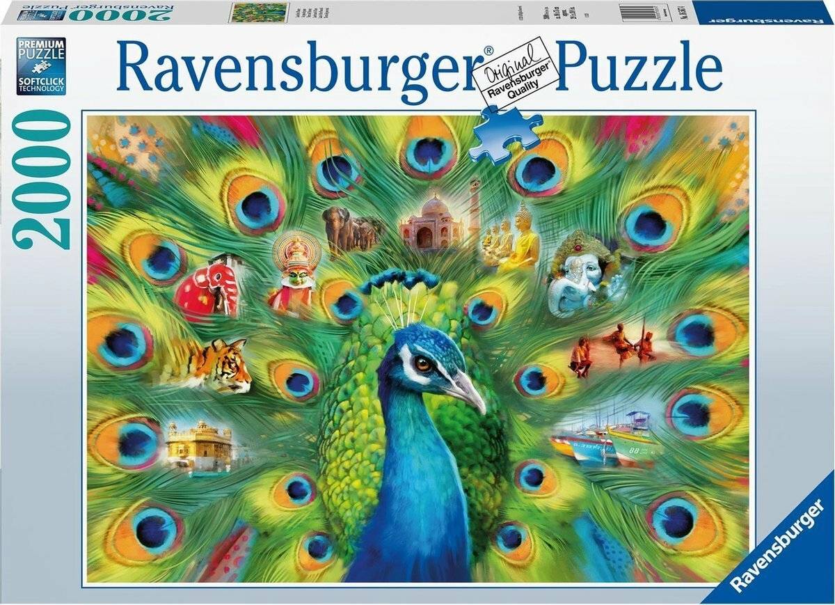 RAVENSBURGER Pfauenland Puzzle 2000 Teile