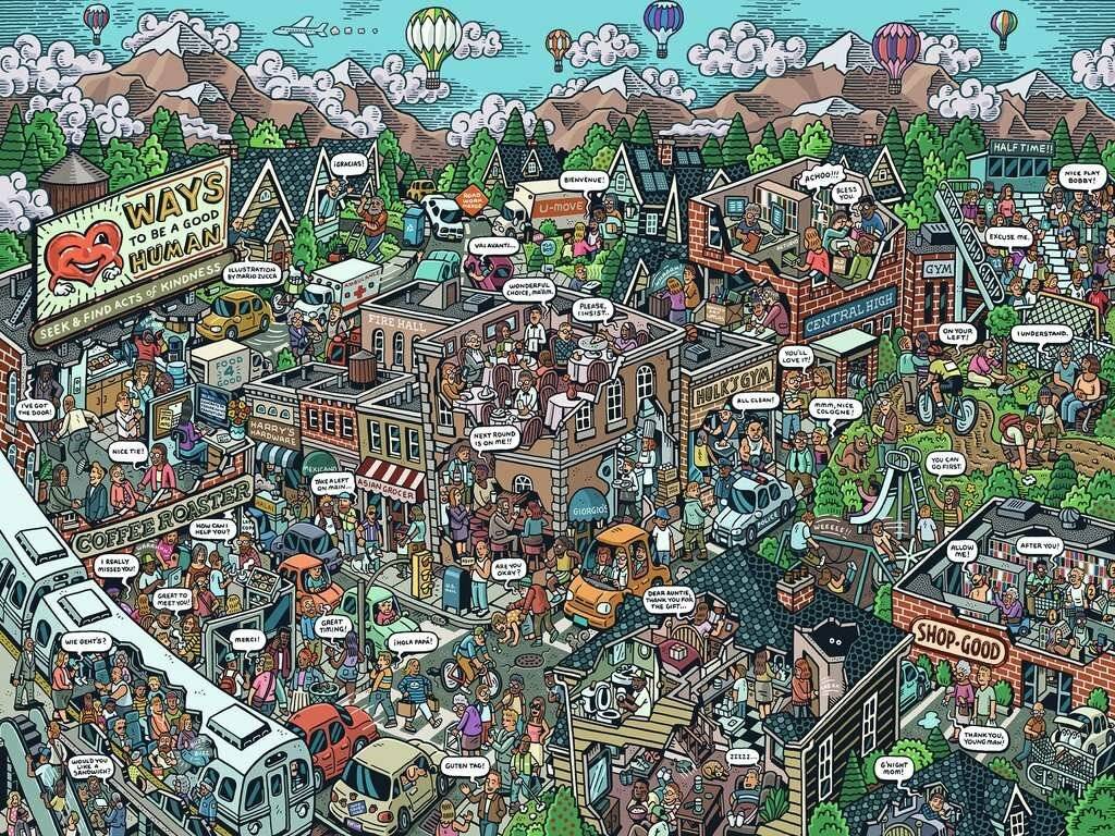 RAVENSBURGER Puzzle Everyday Kindness XL 750 Teile