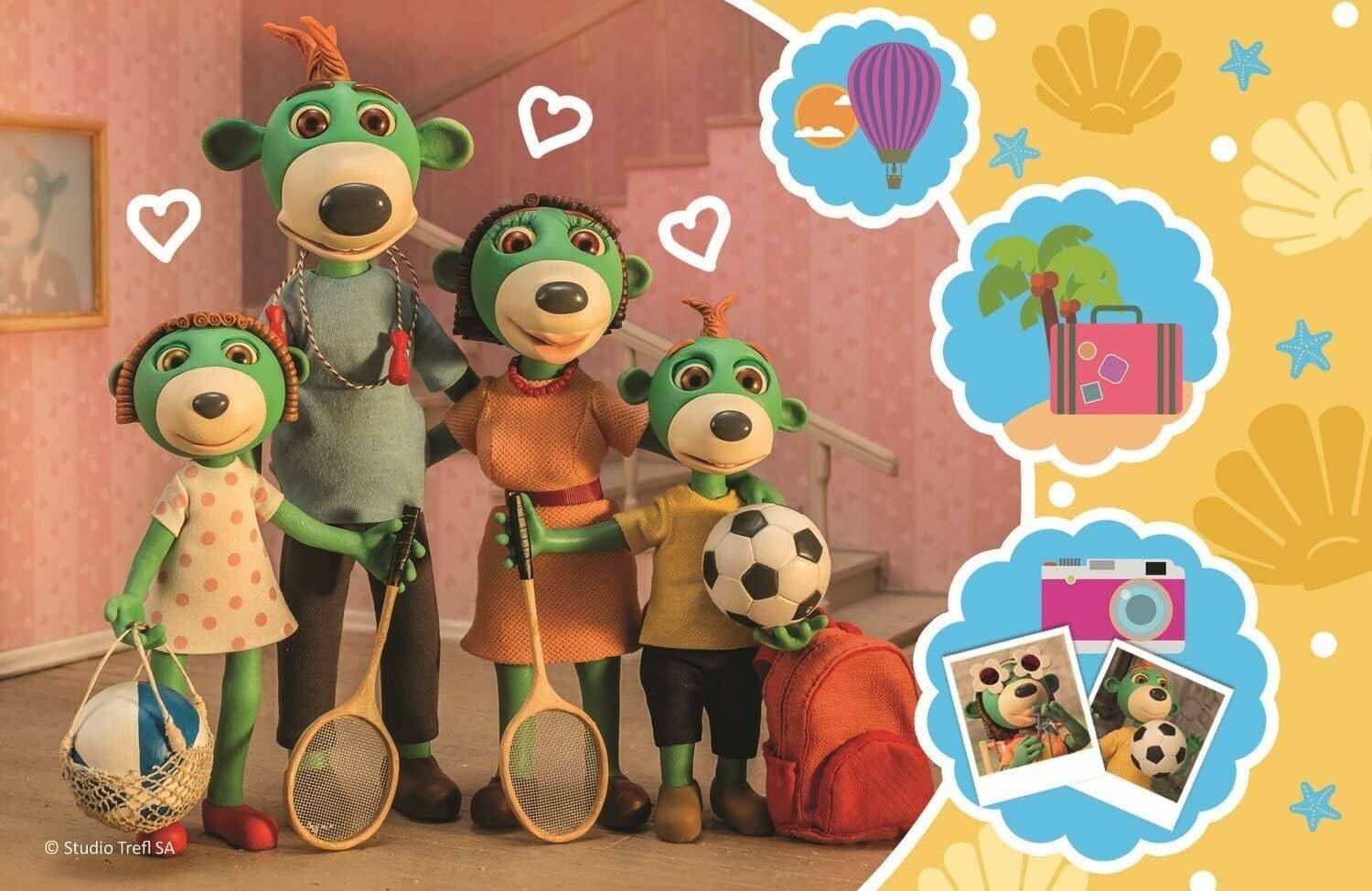 Puzzle Treflici: Familie 54 Teile