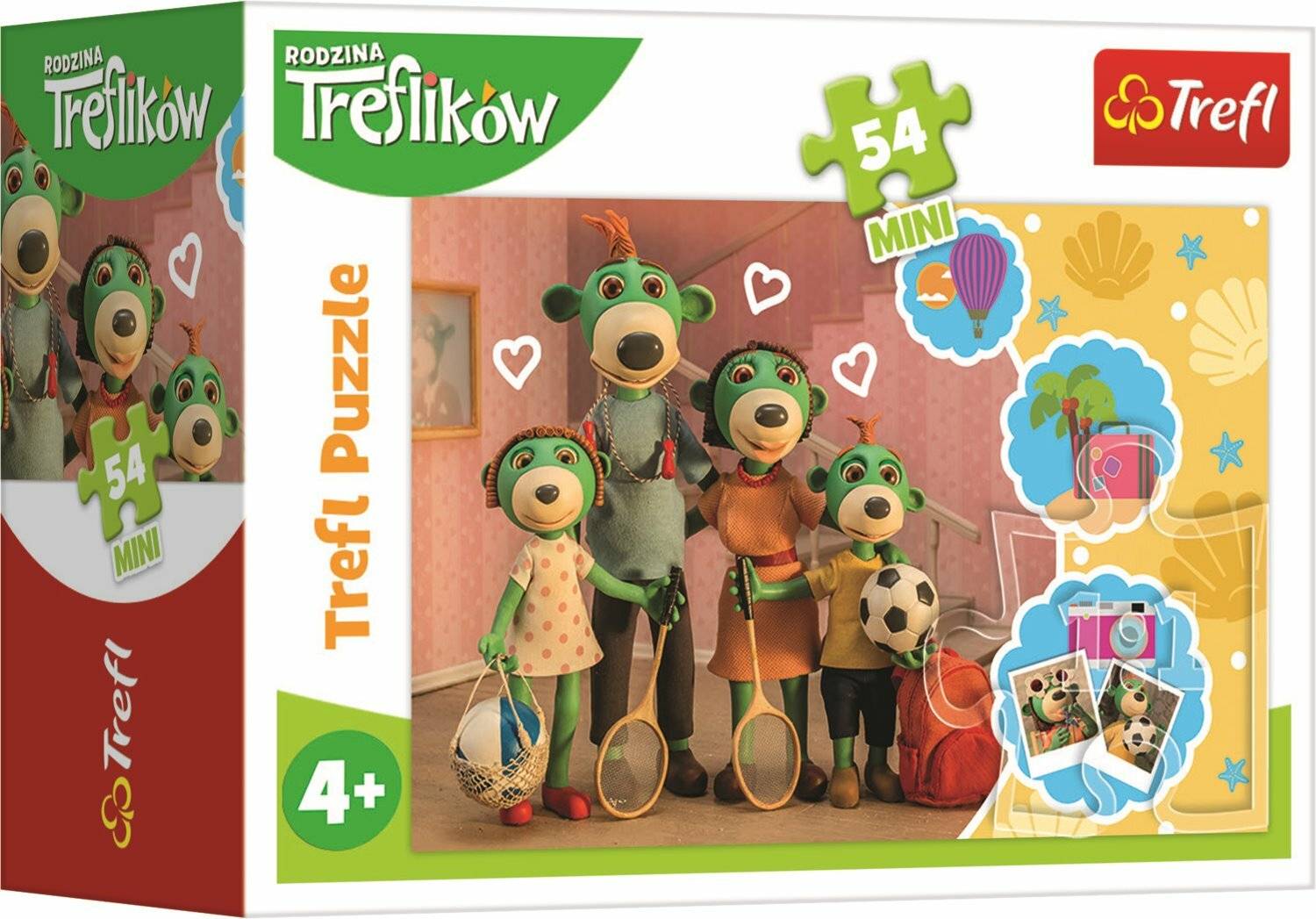 Puzzle Treflici: Familie 54 Teile