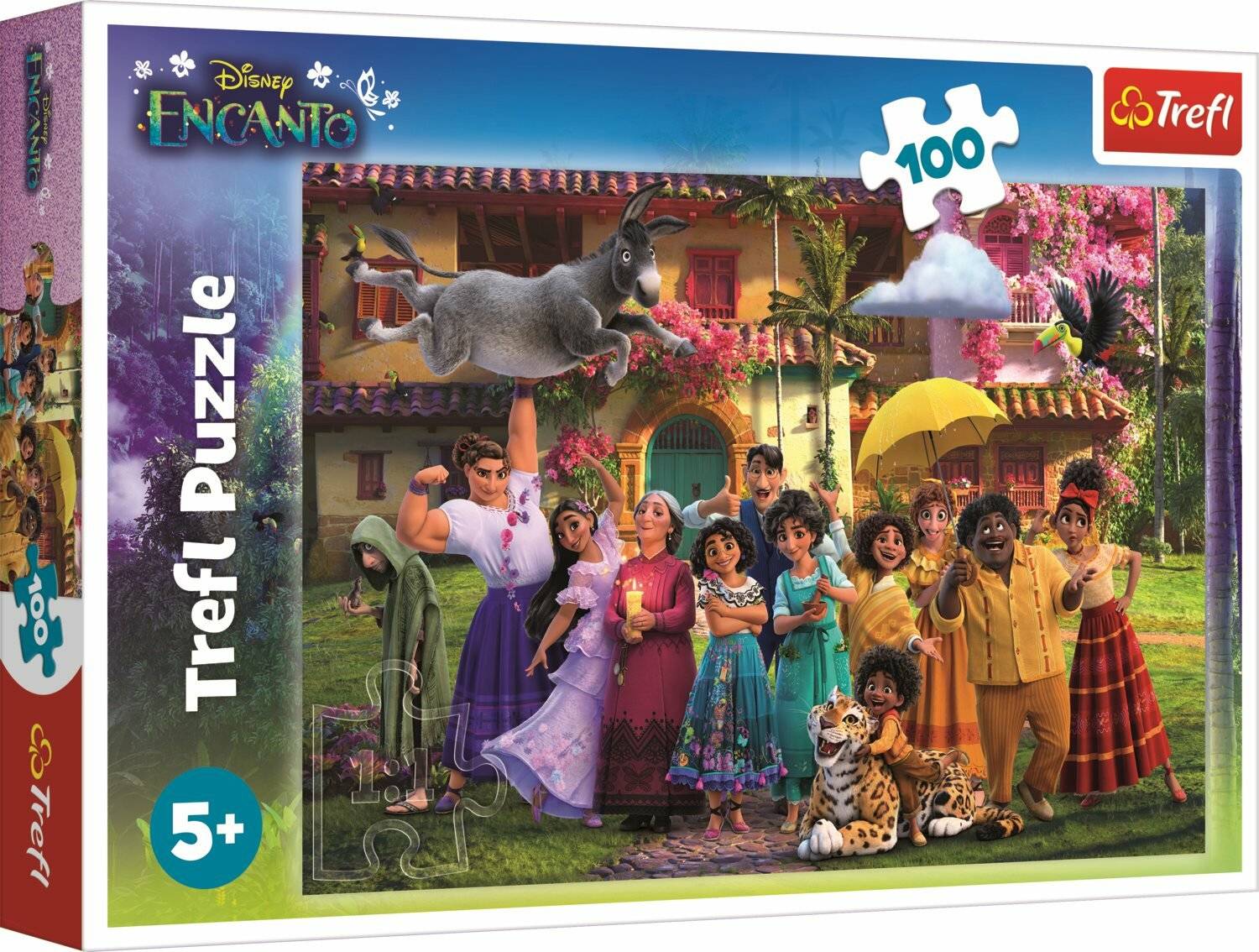 TREFL Puzzle Encanto: Magie wartet in Encanto 100 Teile