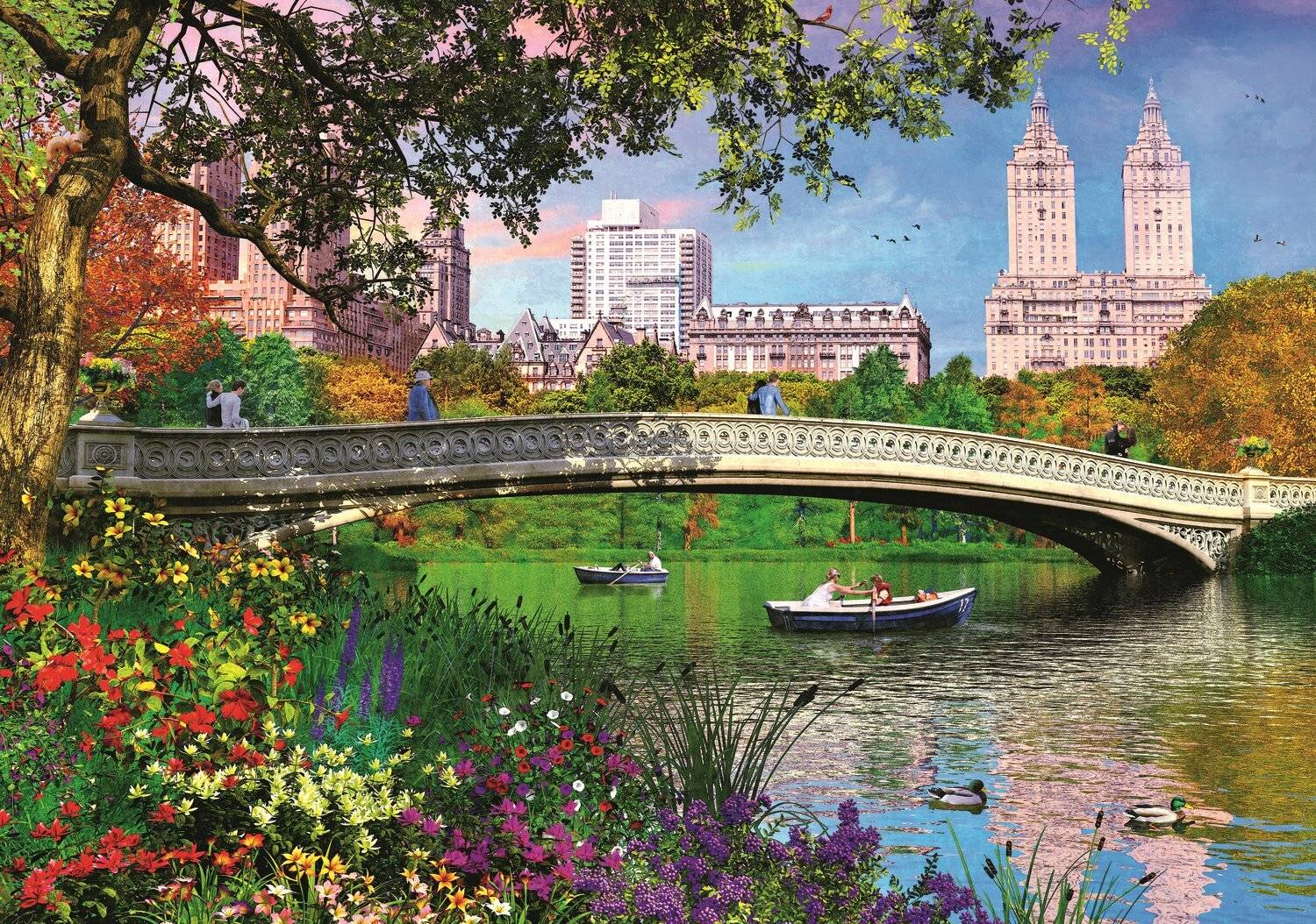 TREFL Puzzle Central Park 1000 Teile