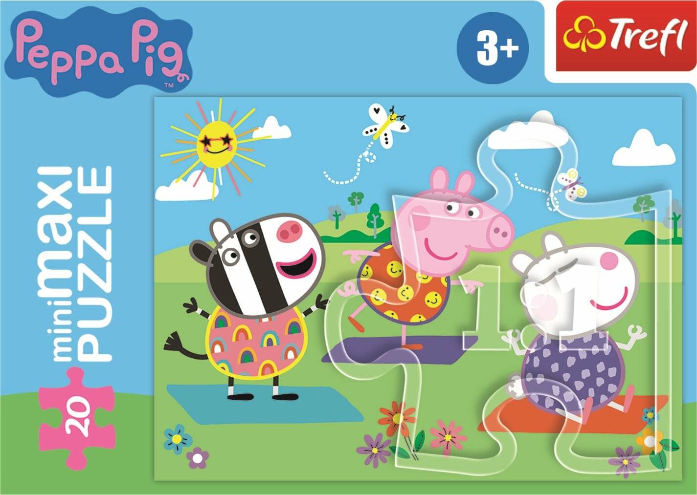 TREFL Puzzle Peppa Pig: Übung 20 Teile