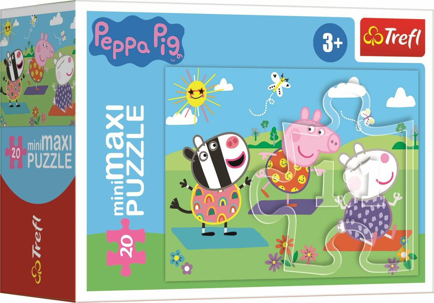 TREFL Display Puzzle Peppa Pig 20 Teile (24 Stück)