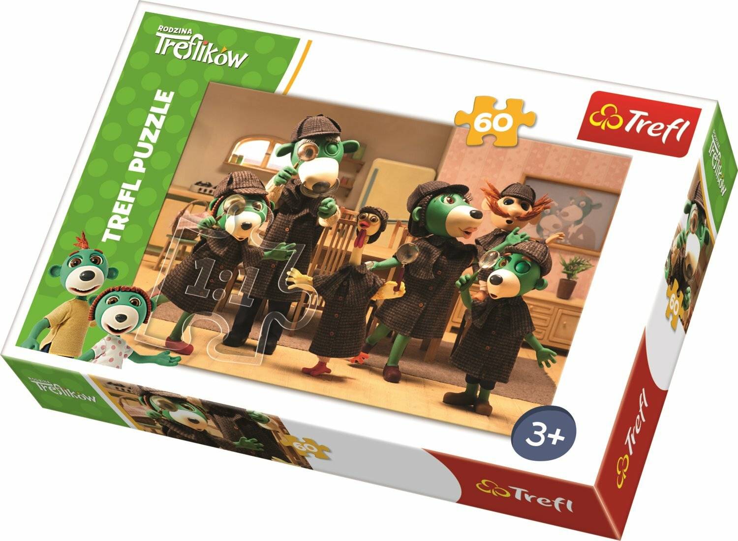 Puzzle Treflici 60 Teile