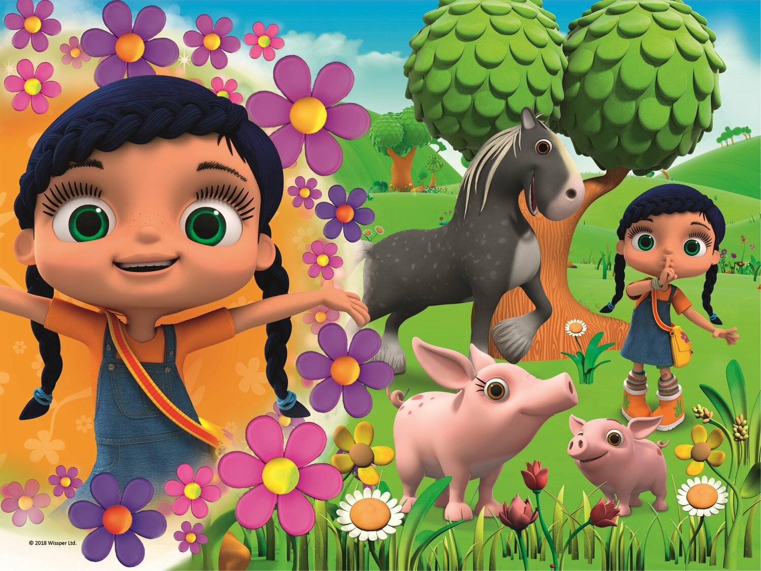 TREFL Puzzle Wissper 30 Teile