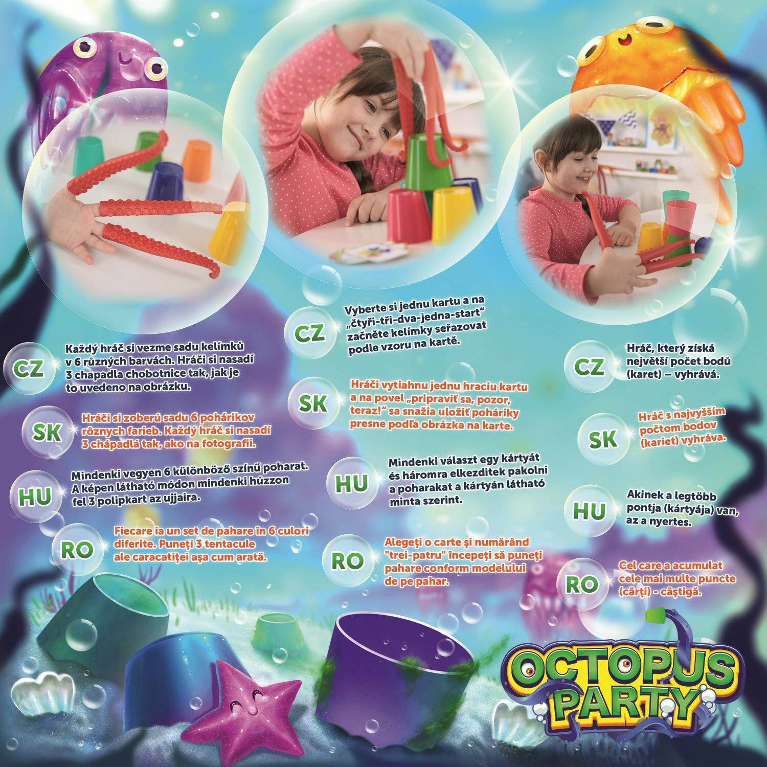 TREFL-Spiel Octopus-Party