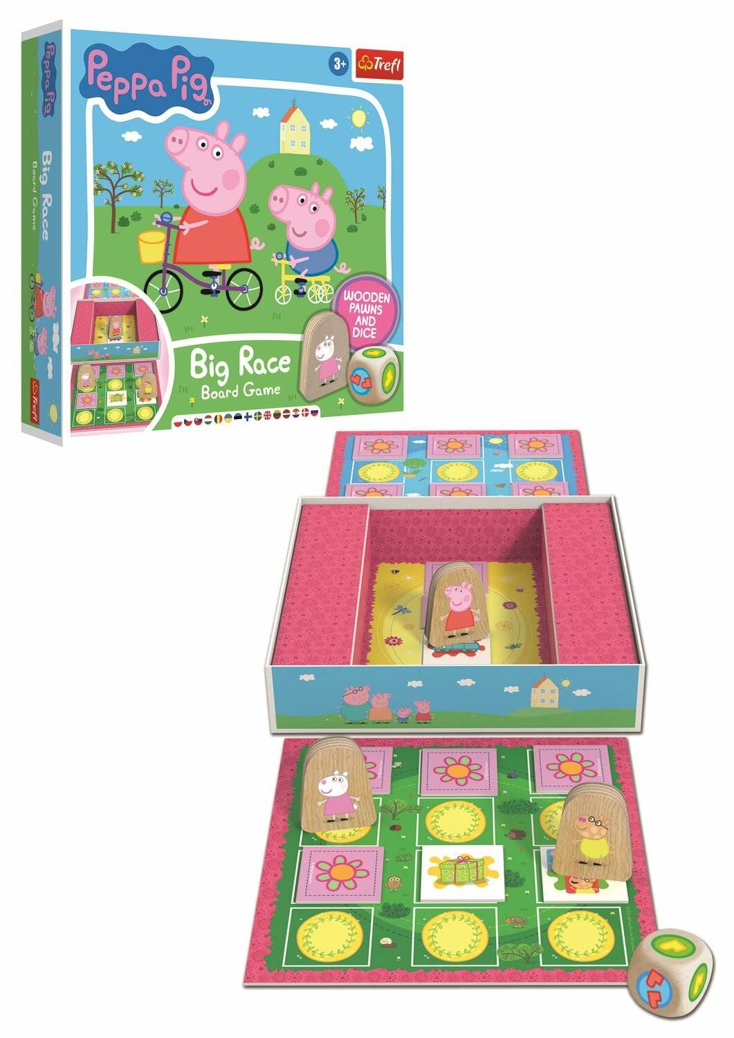 TREFL Spiel Peppa Pig: Das große Rennen