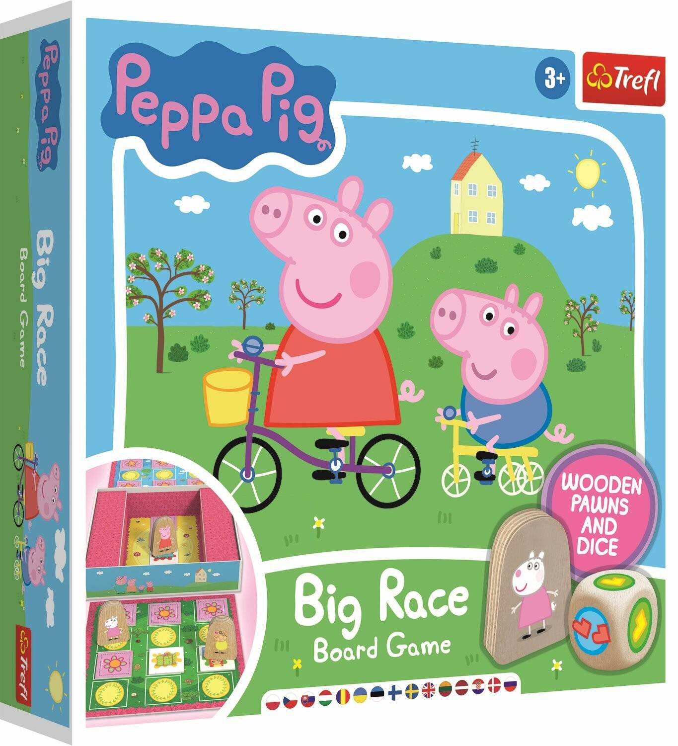 TREFL Spiel Peppa Pig: Das große Rennen