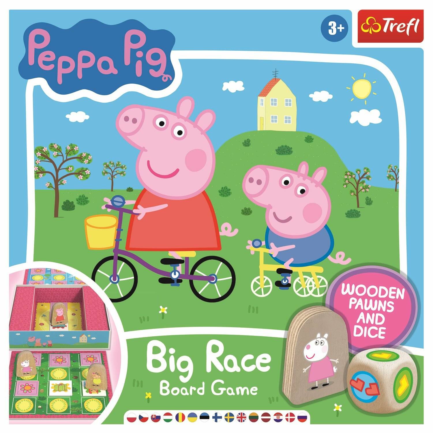 TREFL Spiel Peppa Pig: Das große Rennen