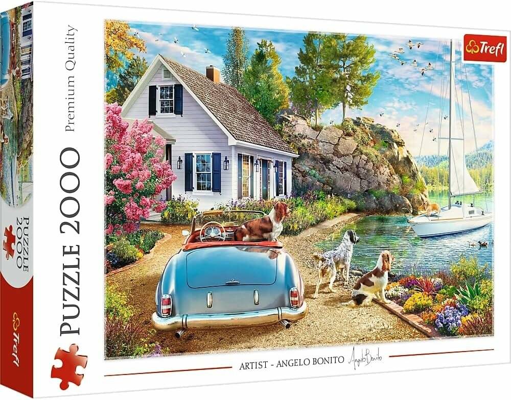 TREFL Puzzle Ferienparadies 2000 Teile