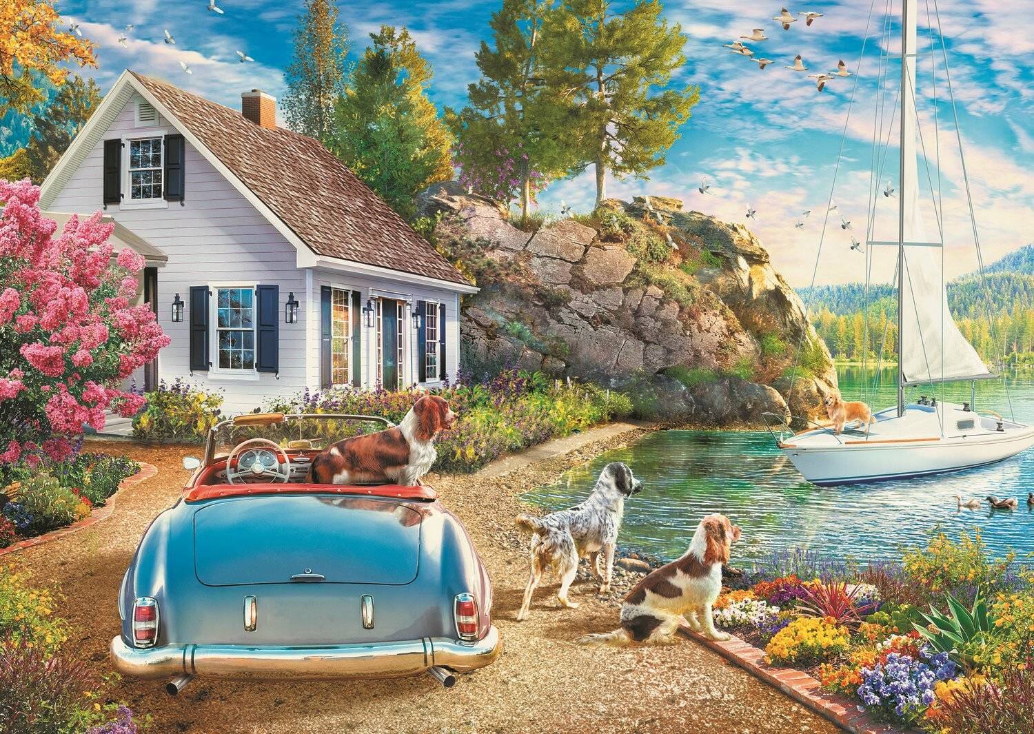 TREFL Puzzle Ferienparadies 2000 Teile