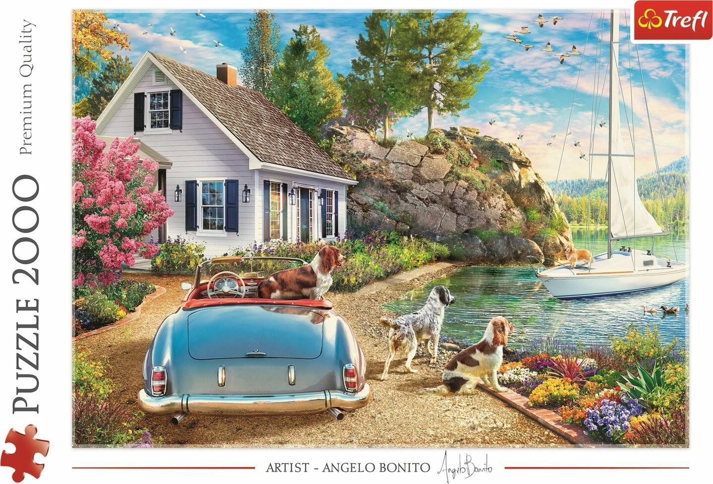 TREFL Puzzle Ferienparadies 2000 Teile