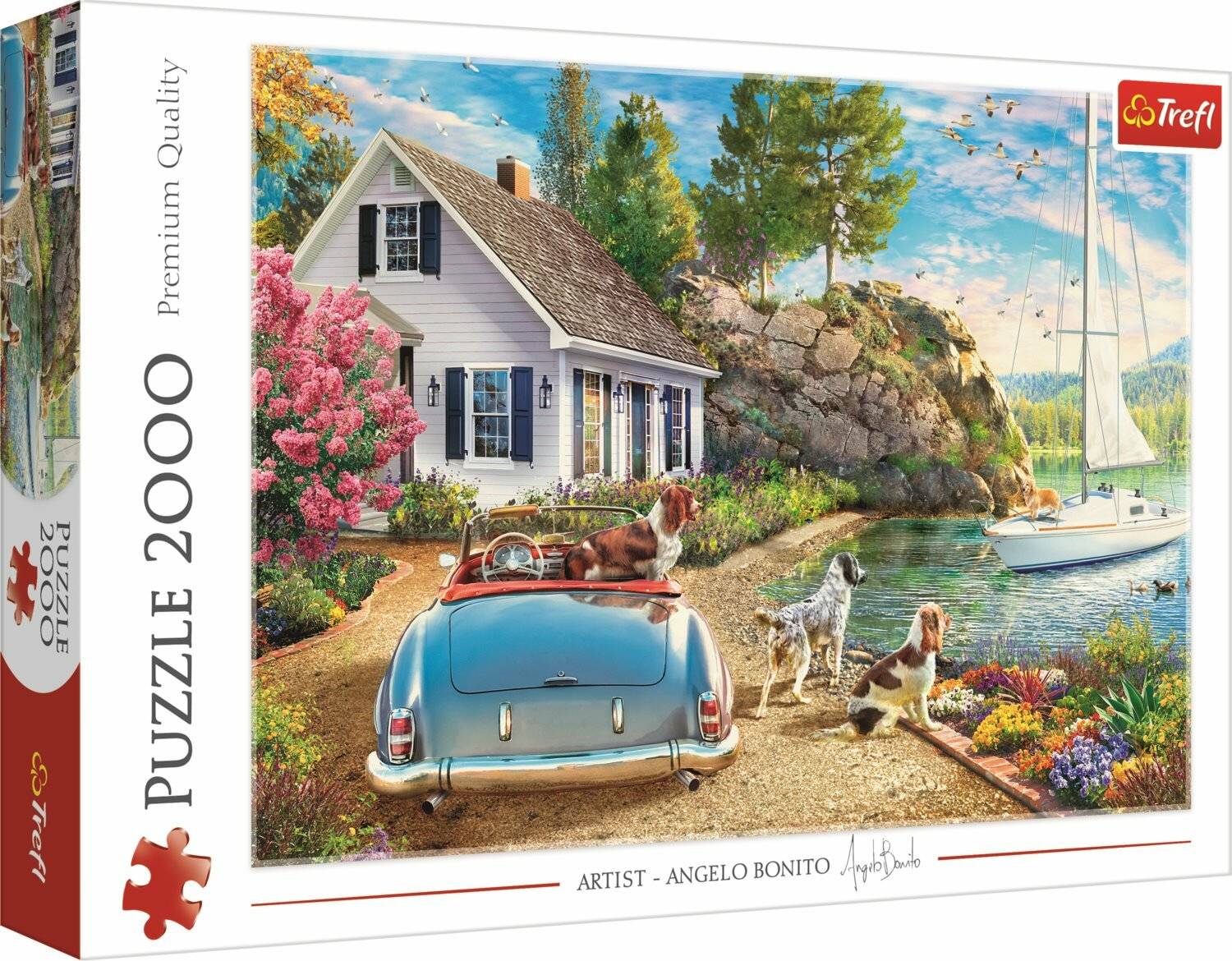 TREFL Puzzle Ferienparadies 2000 Teile