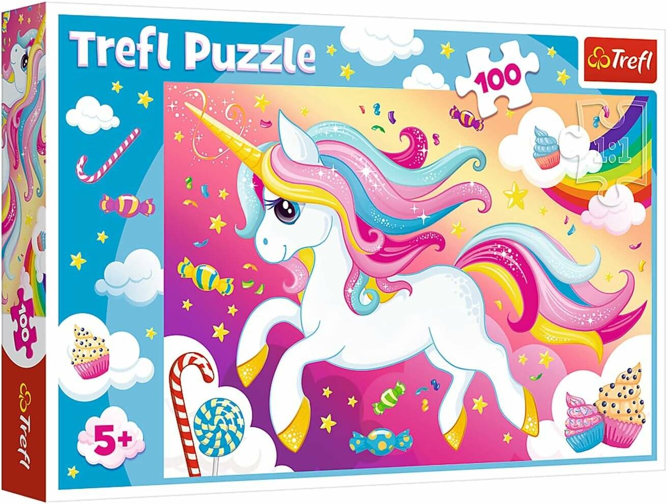 TREFL Puzzle Sweet Unicorn 100 Teile