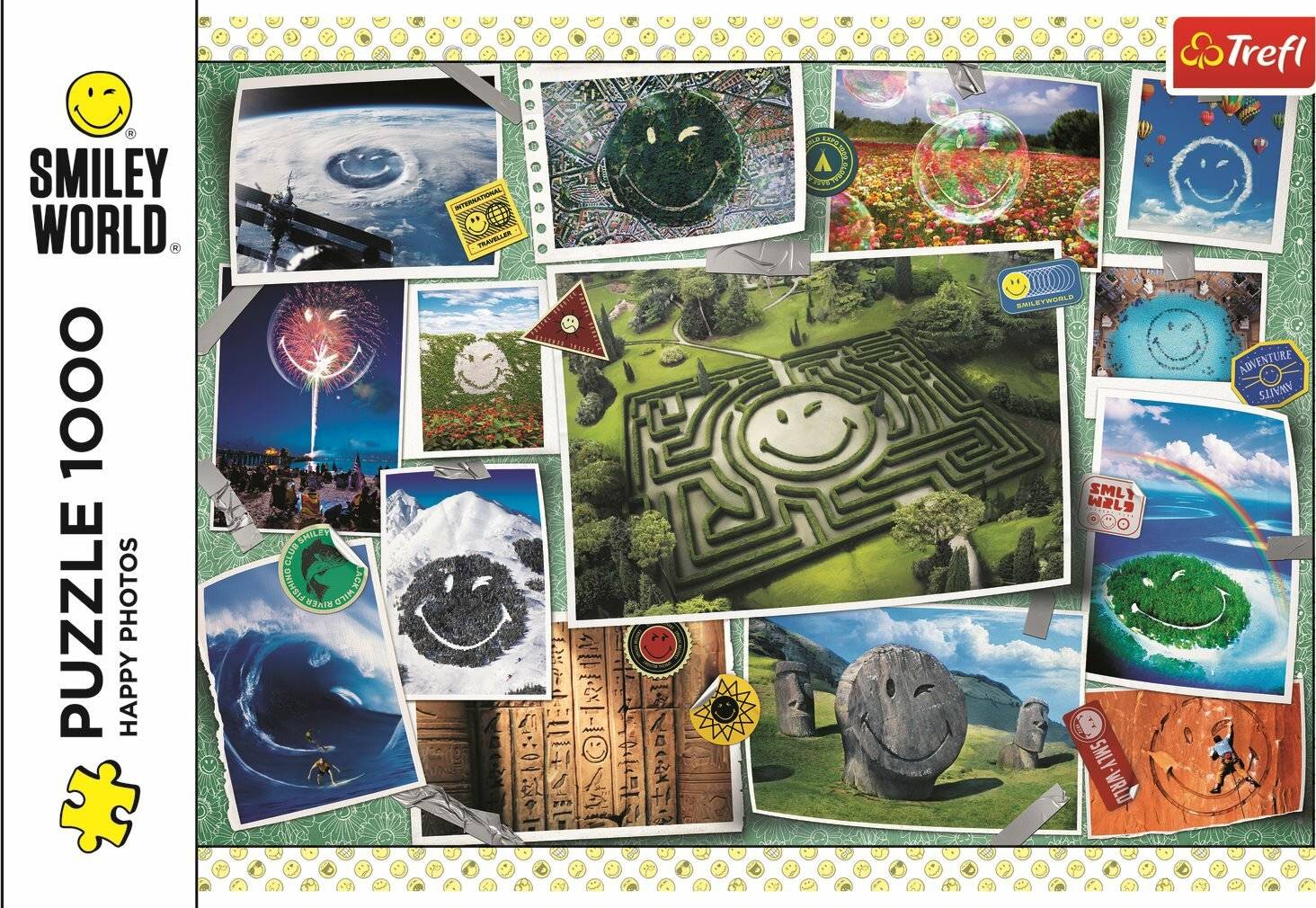 TREFL Puzzle Smiley: Lächelnde Fotos 1000 Teile