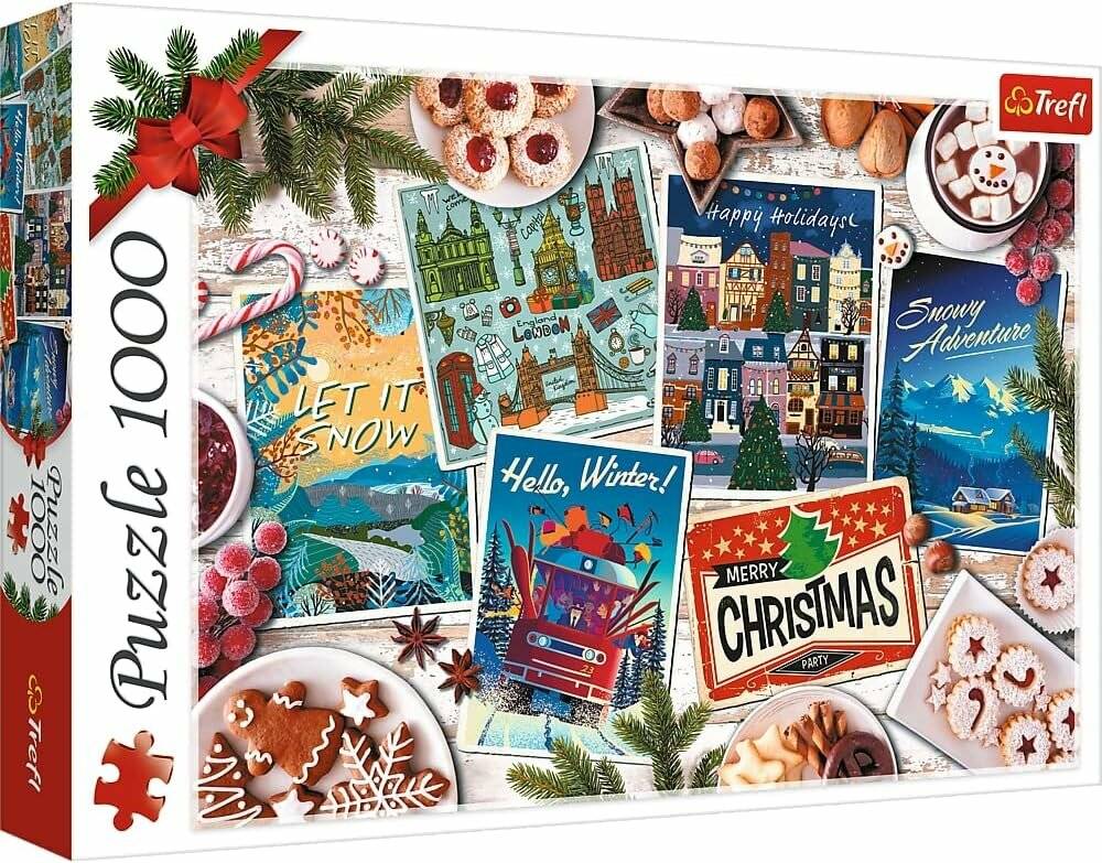 TREFL Puzzle Erinnerungen an den Winter 1000 Teile